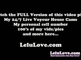 Lelu Love-Lingerie Garter Pregnancy Challenge