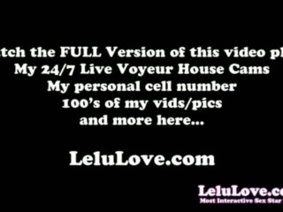 Lelu Love-Members Show Vibrator Masturbation