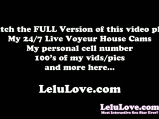 Lelu Love-Masturbation Instruction With Strapon
