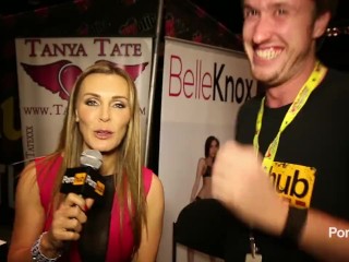 PornhubTV Tanya Tate Interview at eXXXotica 2014 Atlantic City