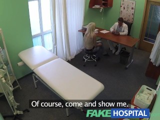 Fake Hospital Doctors recommendation has sexy blonde paying the price