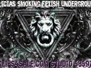 Delicia's Smoking Fetish Underground