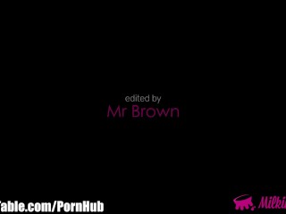 MilkingTable Blowjob Therapy and Sperm Eating