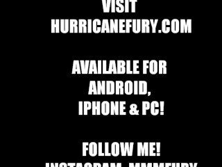POV ass fucking & massive squirting from hurricane fury