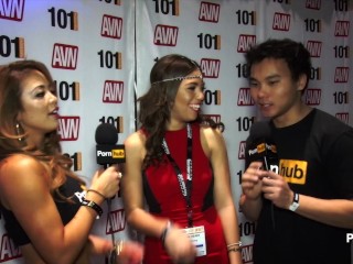 PornhubTV Naomi Heart Interview At 2015 AVN Awards