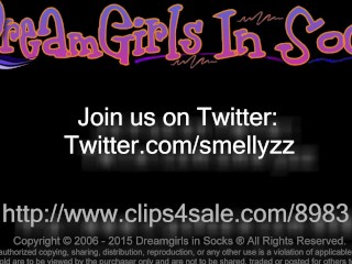 Jenni's Lazy Night - www.DreamgirlsSocks.com