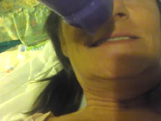 Squirting on my candy..... Daddy's good girl