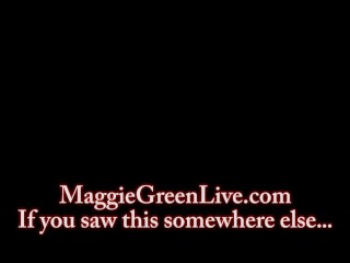 Maggie Green Takes You Home From Club For BJ!