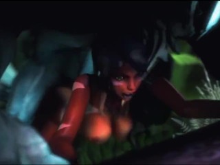 Nidalee Queen Of The Jungle - League Of Legends Porn Parody