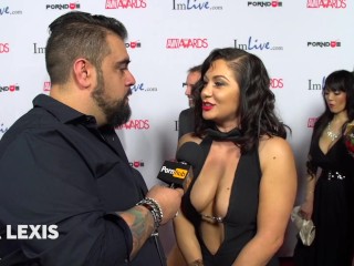 Craziest Thing Inserted in Vagina 2015 AVN Red Carpet Interviews PornhubTV