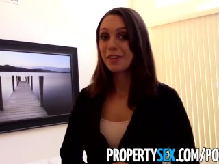 PropertySex - Motivated real estate agent uses her pussy to land client
