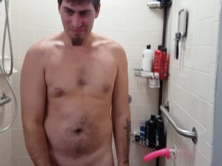 For my Gay and Bisexual fans (Solo Shower Anal)