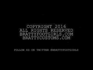 Hardcore Lesbian Foot gagging Brattyfootgirls.com