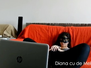 WEBCAM SHOW Doggy - Diana cu de Melancia