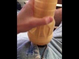 Fleshlight cum blowjob.  Feel free to leave comments/likes