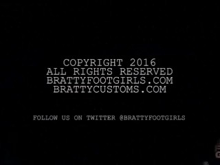 Katelyn Brooks Dirty Foot Worship brattyfootgirls.com