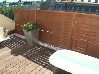 Ultimate Rooftop Dream scene - Orgasm under the Sun