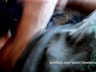 Blowjob 18 years , smoking , drunk wife on the balcony . Cum in mouth .