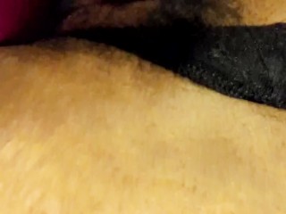 Tiny Virgin Pussy Hole Stretched by Huge Dildo - Homemade