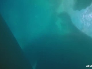 Alix Lynx' Underwater Hidden Cam