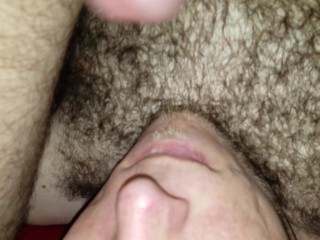 My own cum in my mouth