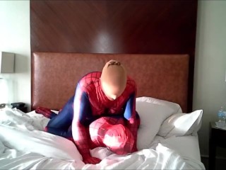 spiderman humped by stocking faced spiderman
