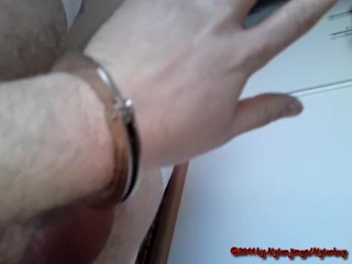 The weighting game handcuffed ** submissive **