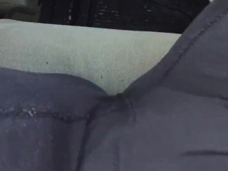 Cumming in my car after work