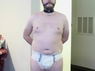 Diaper Slave Humiliation and Wetting