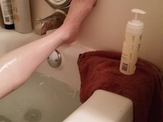 Shaving my legs