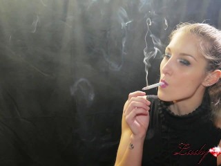 Lady Ruby Smoking Fetish
