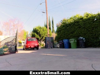 ExxxtraSmall - Skinny Teen Sucks Cock Gets Ass Fucked To Pass Driving Test