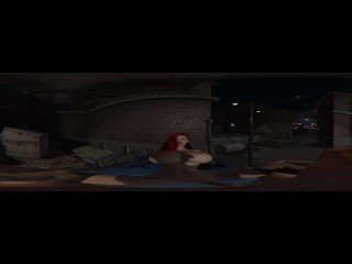 Jessica Rabbit getting fucked in the alley outside her club