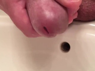 Close-up Peeing