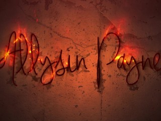 Allysin Payne: Pink Heels & White Cum (5 Minutes Later)