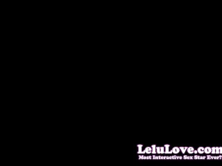 Lelu Love-WEBCAM: Striptease HUGE Toe Blister And Masturbation LOL