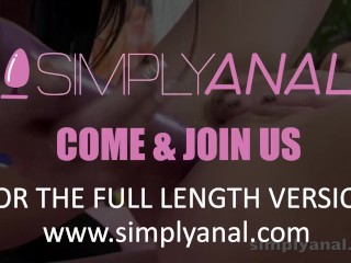 Simplyanal - Lesbian anal rimming and toying with Viktoria and Dafne