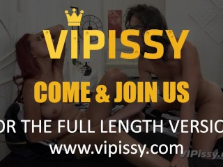 VIPissy - Paula Shy and Emylia Argan explore lesbian piss drinking