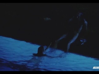 Ludivine Sagnier Nude in Swimming Pool