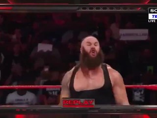 Brock Lesnar and Braun Strowman Brawl  Raw September 11, 2017