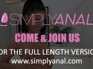 Simplyanal - Super cute Apolonia gets her tight ass filled with dick