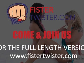 Fistertwister - Jessica Lincoln fist fucks Kate Hill after fingering