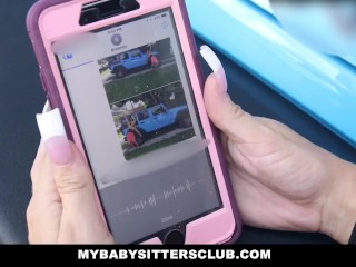 MyBabySittersClub - Bigcock Surprise for Busty Babysitter's B-Day