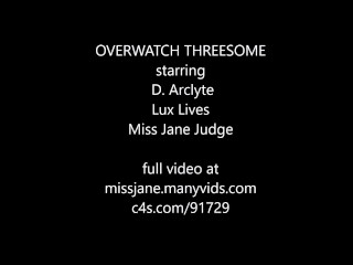 Overwatch Threesome Mei D.VA Soldier