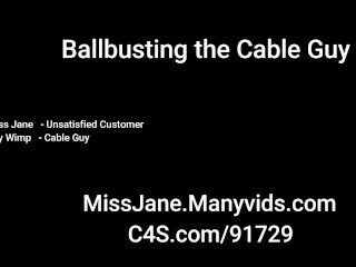 Ballbusting the Cable Guy Preview