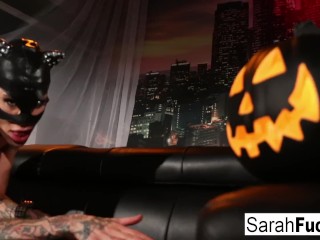 Sarah Jessie Haloween Fuck