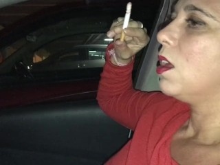 Cigar in the car