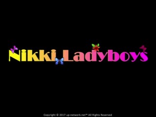 Nikki Ladyboys Golden Shower with Bruna Butterfly