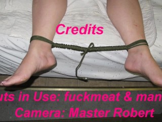 2017-04-14 - fuckmeat and manslut put on a show for Master