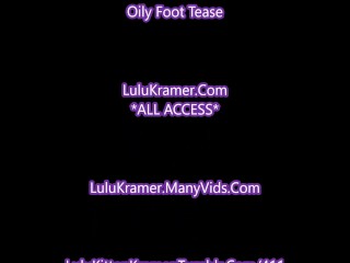 Oily Foot Tease (LuluKramer.Com Preview)